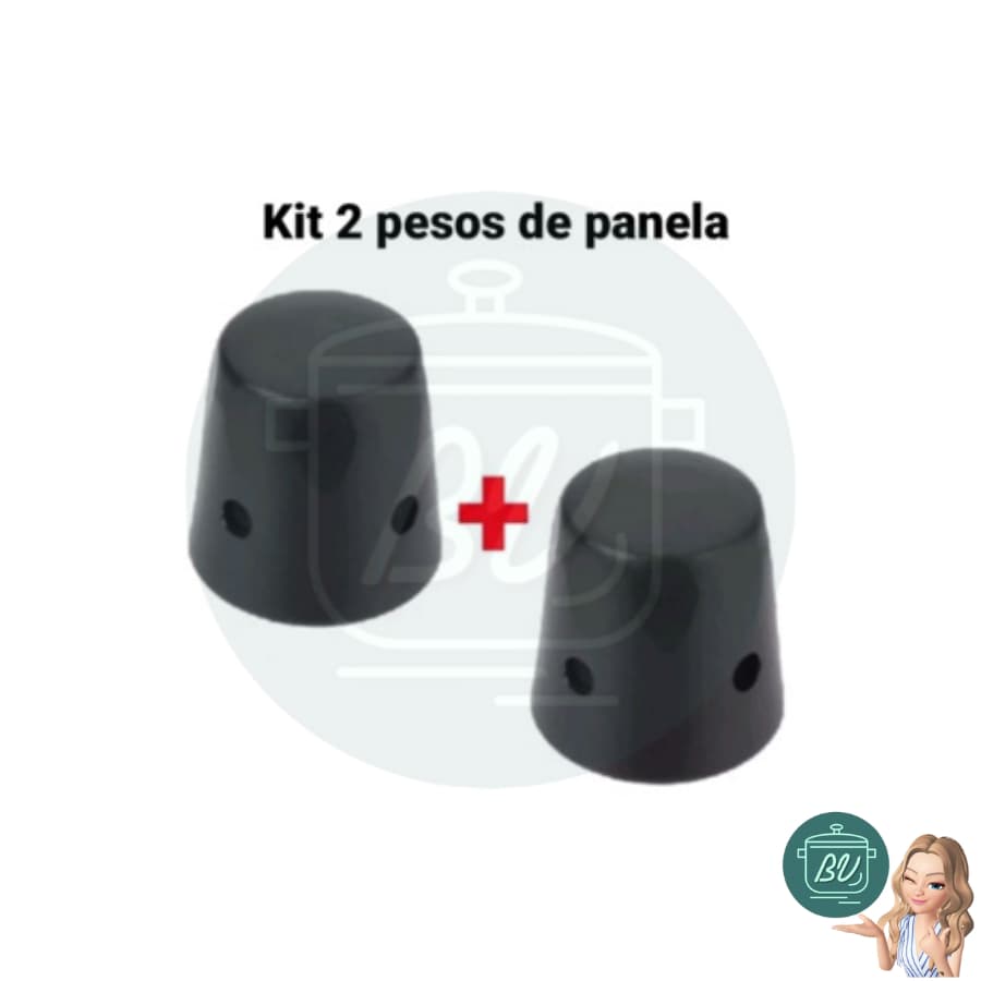 Kit 2 peso de panela de pressão
