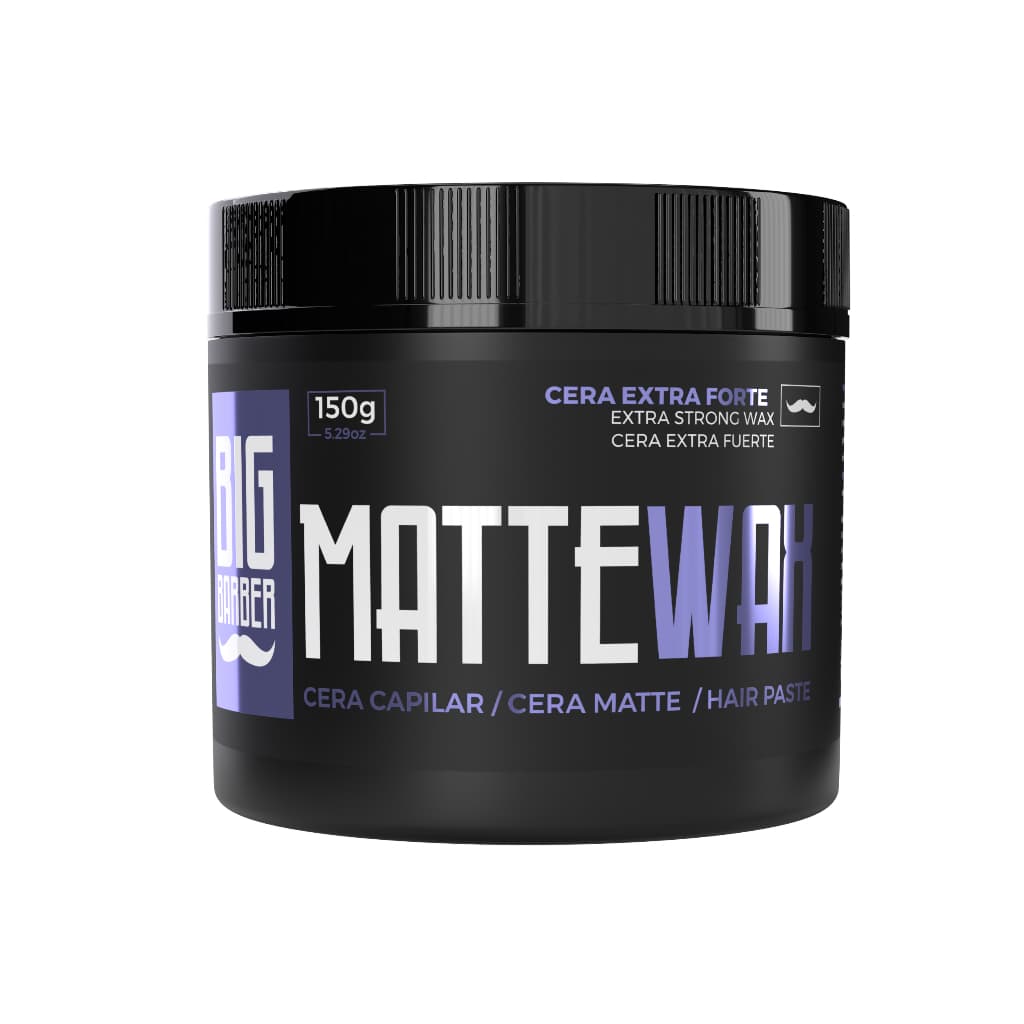 CERA CAPILAR EXTRA FORTE MATTE WAX BIG BARBER 150G PROFISSIONAL