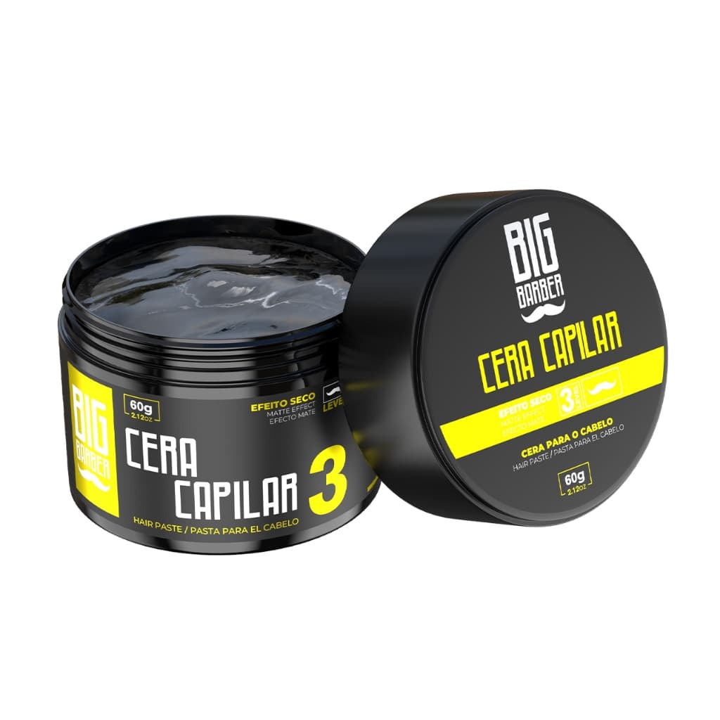 CERA CAPILAR EFEITO MATTE SECO BIG BARBER 60G
