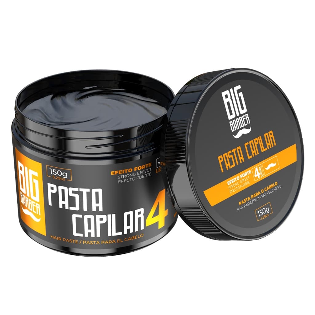 POMADA FIXADORA BIG BARBER 150G FIXAÇÃO FORTE