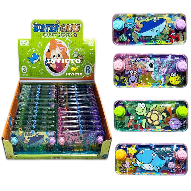 Kit 24 Water Game Jogo De Argola Lembrancinhas P/ Festas Aquaplay