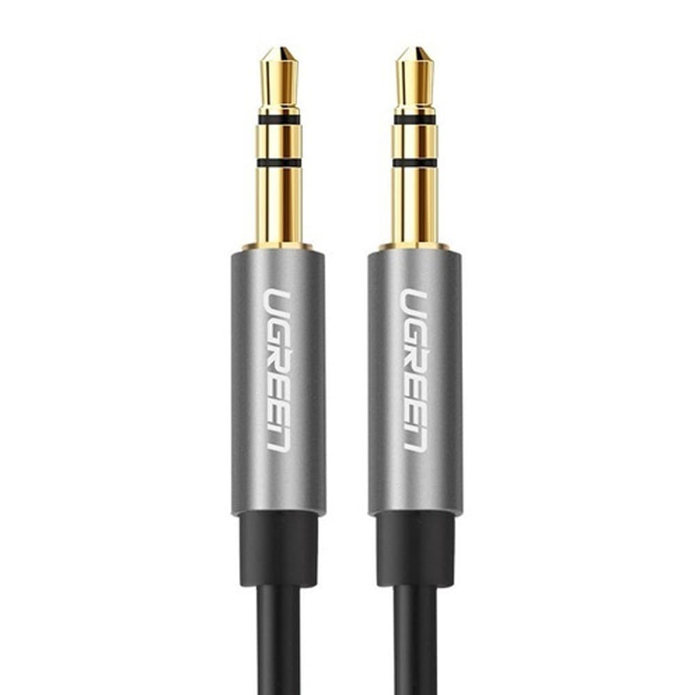 Cabo de Áudio Auxiliar P2 Ugreen 3.5mm Macho 1,5 Metros Preto