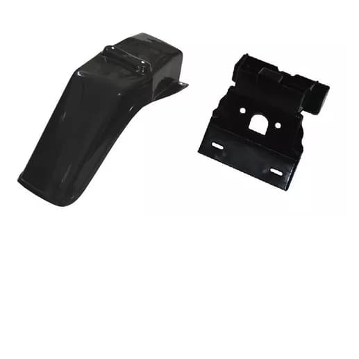 Conunto Paralama Traseiro E Suporte De Placa Rd 125 / 135