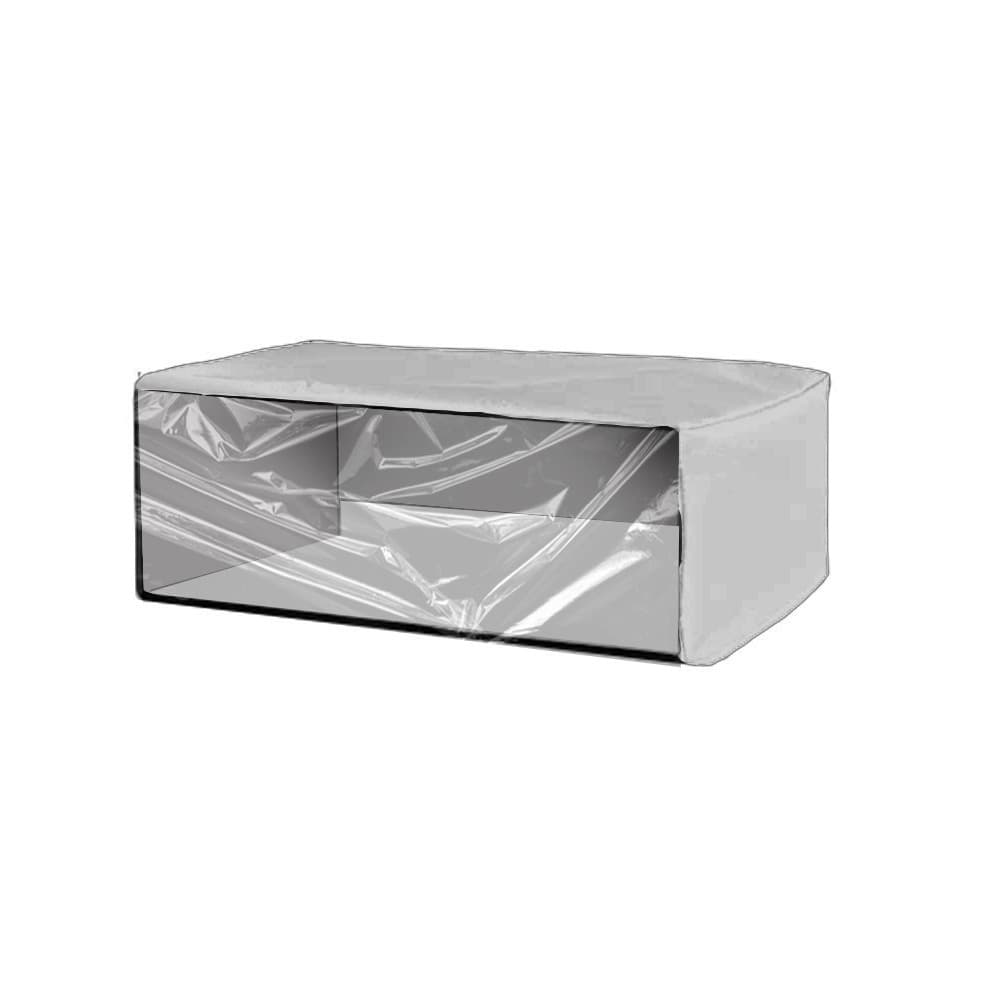 Capa Para Impressora Epson L395 L495 Corino BRANCO FRENTE TRANSPARENTE