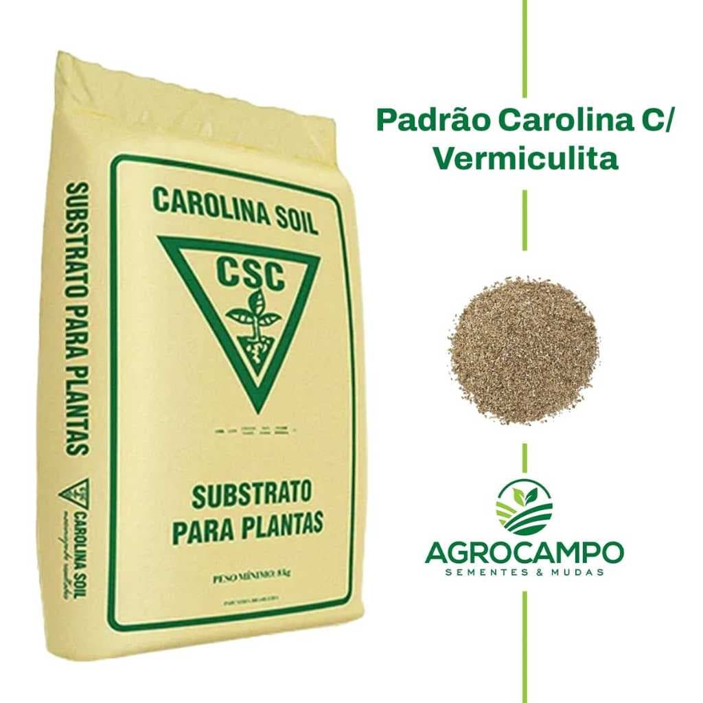 Substrato Carolina Soil de 45 Litros-Germinação de Sementes, Rosa do Deserto, Suculentas, Morangos,