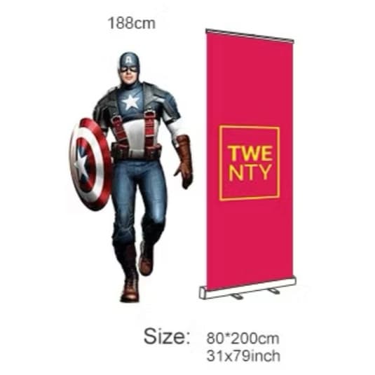 Porta Roll-up 80x200 Banner + Case De Brinde Eventos Festas