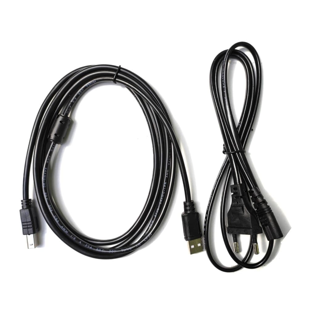 Cabo De Força + Cabo Usb 2.0 Deskjet Ink Advantage - 2136 2676 2776 2874 3636 3775 5525 6476