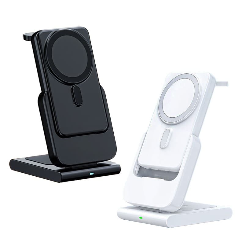 Carregador Por Indução Com Suporte Do Carregador Sem Fio 3 EM 1 BTE-88
