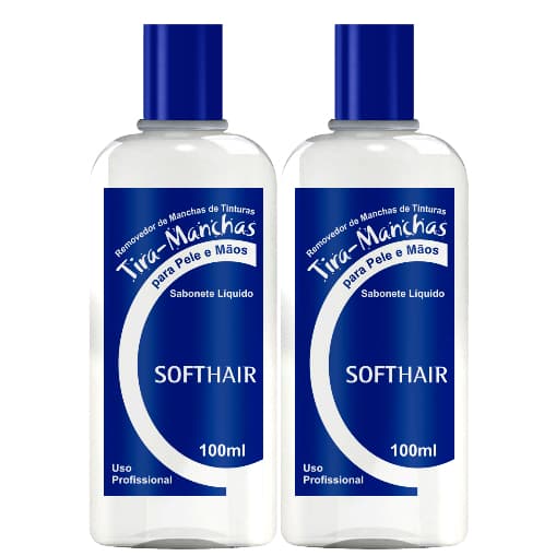 Sabonete Líquido Tira Manchas 100ml Softhair 2 Unidades