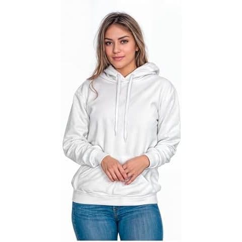 Moletom Feminino Unissex Masculino agasalho canguru Bolso e Gorro Flanelado Em Promoção