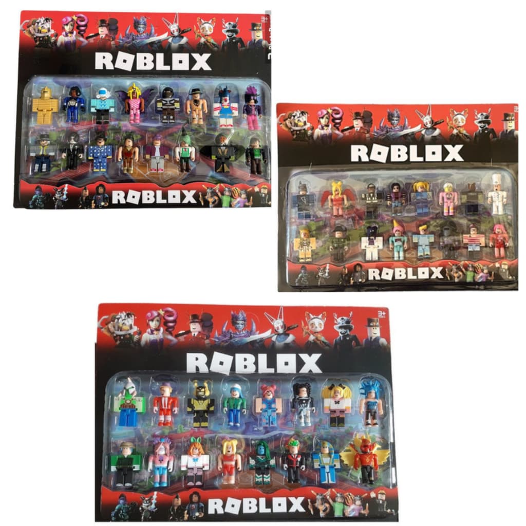 Roblox Kit 48 Bonecos 6cm Articulado