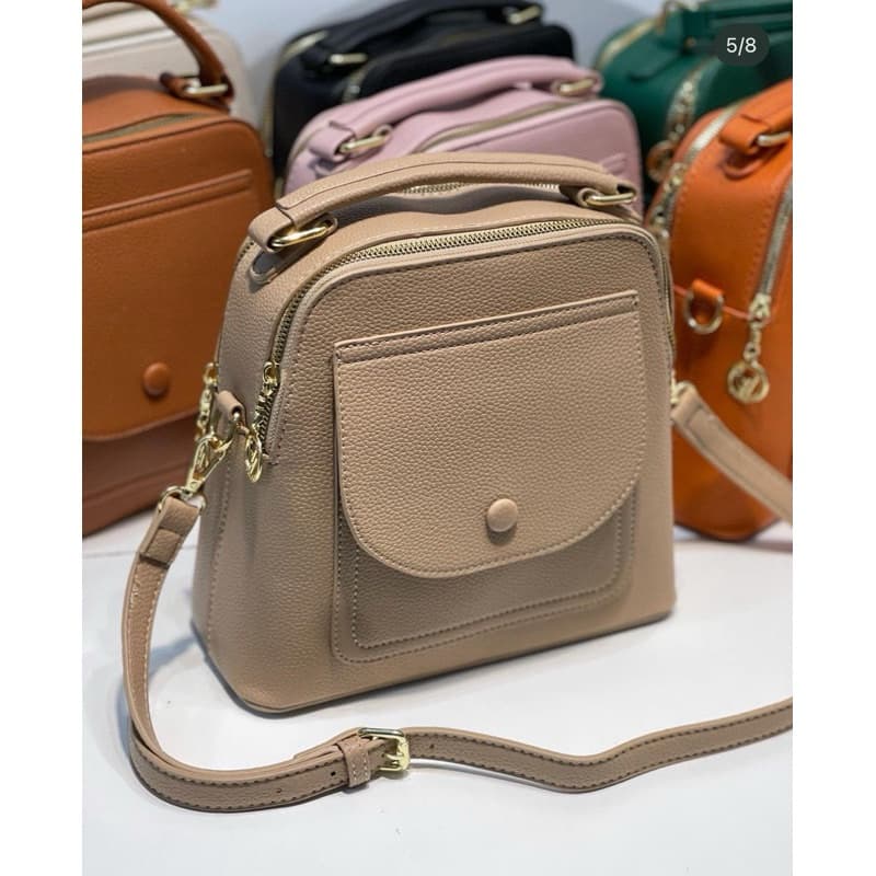 bolsa e mochila feminina transversal de moda novidade 6313