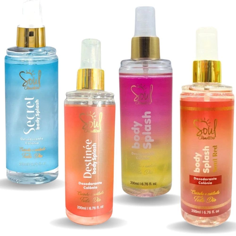 Body Splash Desodorante Colônia Soul Cosméticos