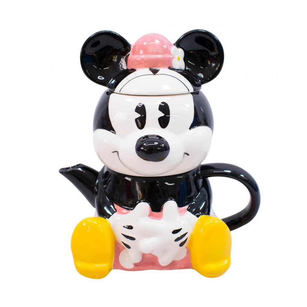 Bule 720ml Caneca 210ml Formato Minnie - Disney
