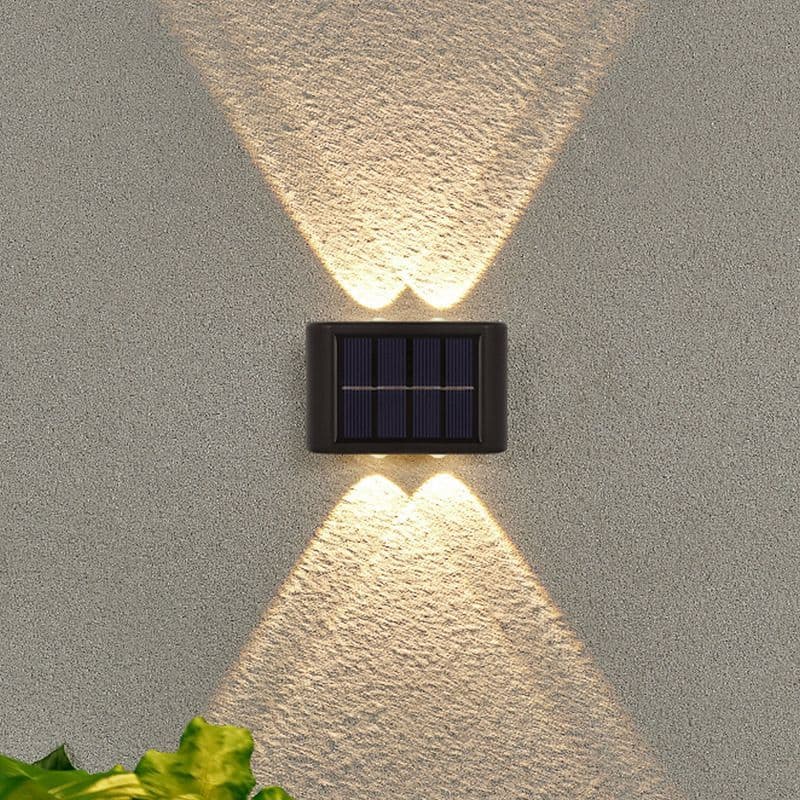 1Pcs Luminária Solar De Parede À Prova D'água Para Pátio Rua Paisagem Decoração Do Jardim Lâmpada
