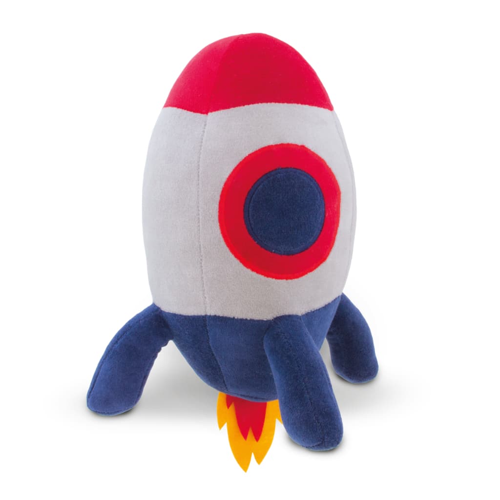 Foguete de Pelúcia 32cm Anti-alérgico Brinquedo Criança Espaço Decoração Astronauta para quarto infantil