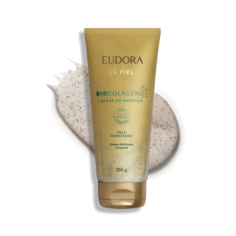 Creme Esfoliante Corporal La Piel Algas do Pacífico 200g - Eudora