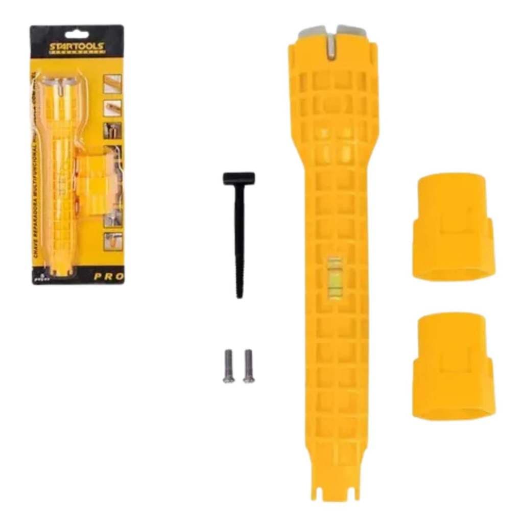 Chave reparadora multifuncional hidráulica com nível-  Startools