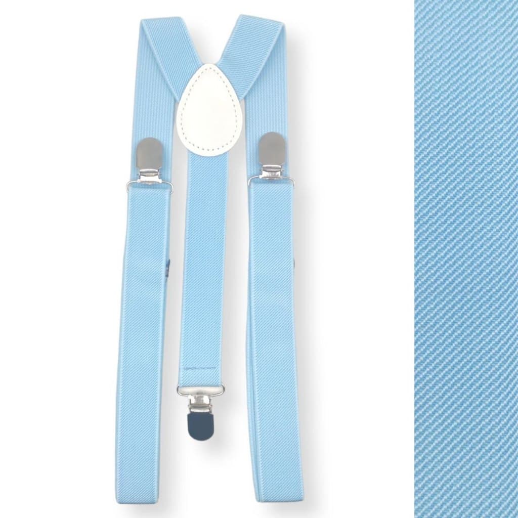 Suspensório Adulto Infantil Padrinhos Noivinhos Casamentos Azul Serenity