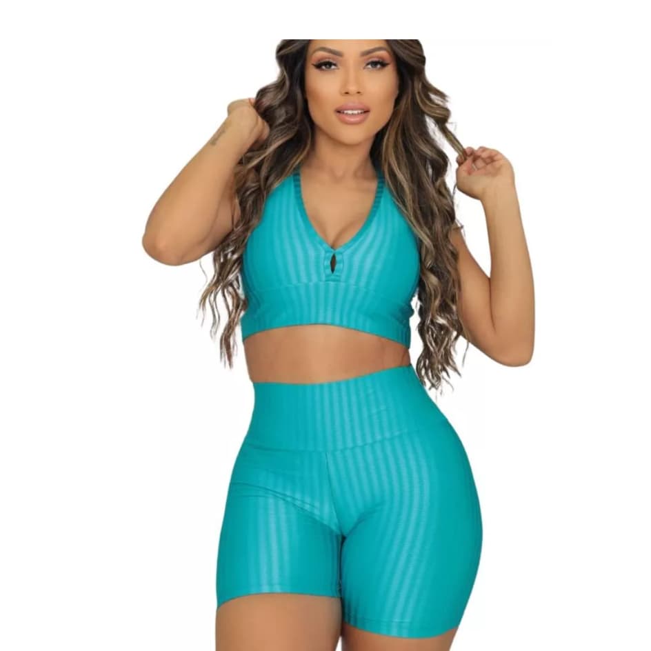 Conjunto Academia Suplex Curto Fitness 3d utimo pcs promocao
