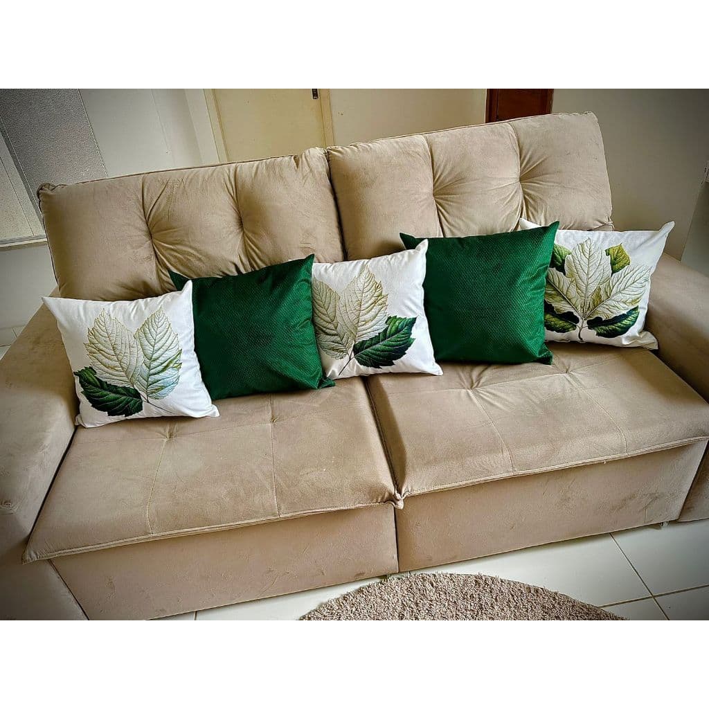 KIT DE 05 CAPA ALMOFADA ESTAMPADA 45 X 45 (5 PÇS)
