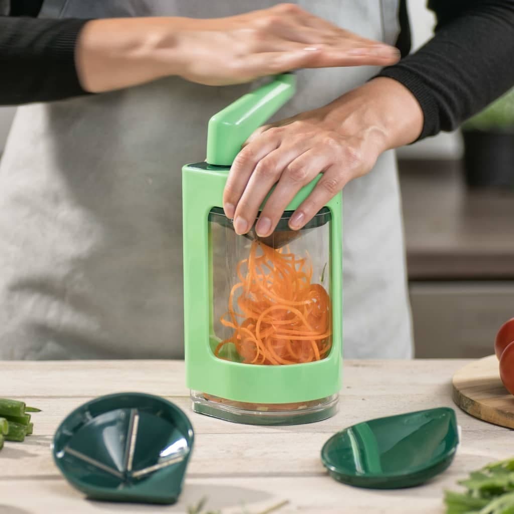 Processador Manual De Alimentos Manivela Legumes e Verduras