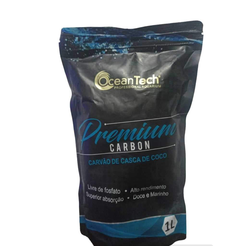 Carvao Ativado Premium Oceantech Carbon Livre De Fosfato
