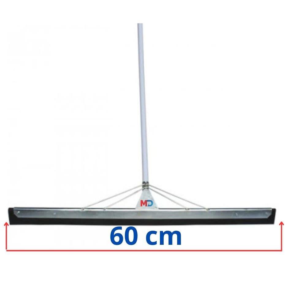 Rodo 60cm Aço Galvanizado Borracha dupla com cabo