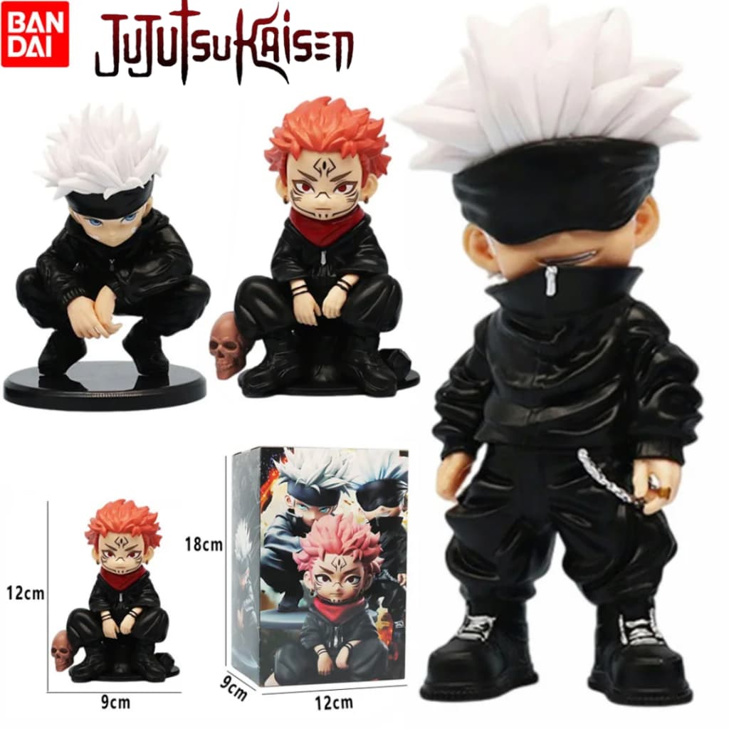 Jujutsu Kaisen Colecionaveis Satoru Gojo Sukuna Yuji Itadori Action Figure Boneco Colecionavel Anime Japones Enfeite Decoraçao presente