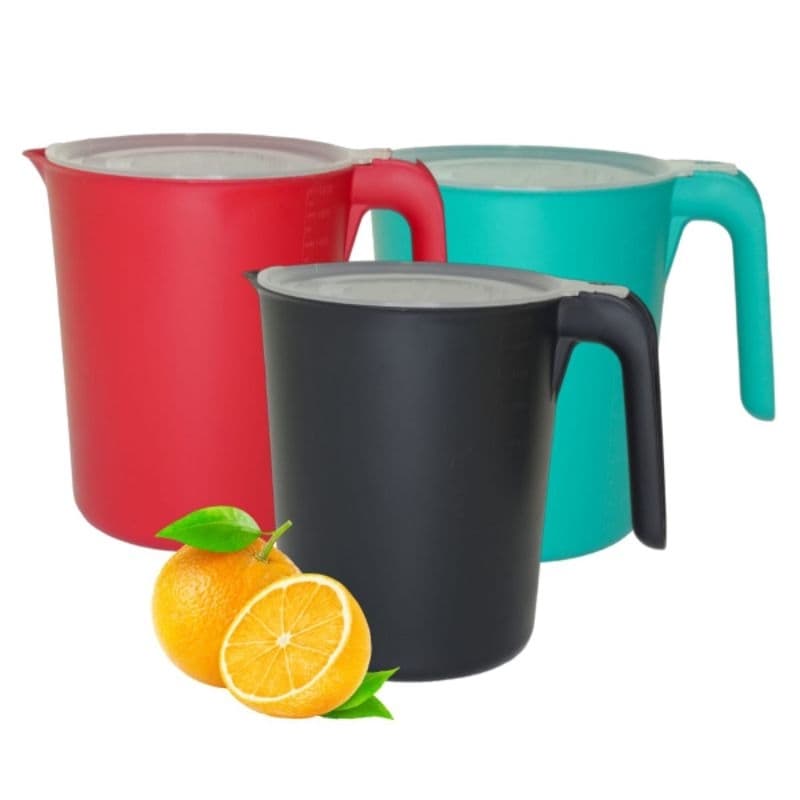 Jarra de Suco Água Refresco 1,8 litros Plástico JARRA TRANSPARENTE