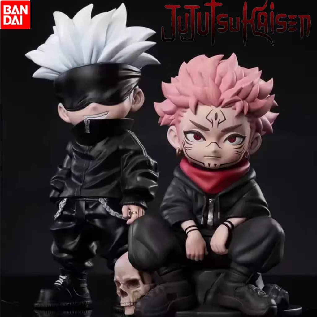 Jujutsu Kaisen Colecionaveis Satoru Gojo Sukuna Yuji Itadori Action Figure Boneco Colecionavel Anime Japones Enfeite Decoraçao presente