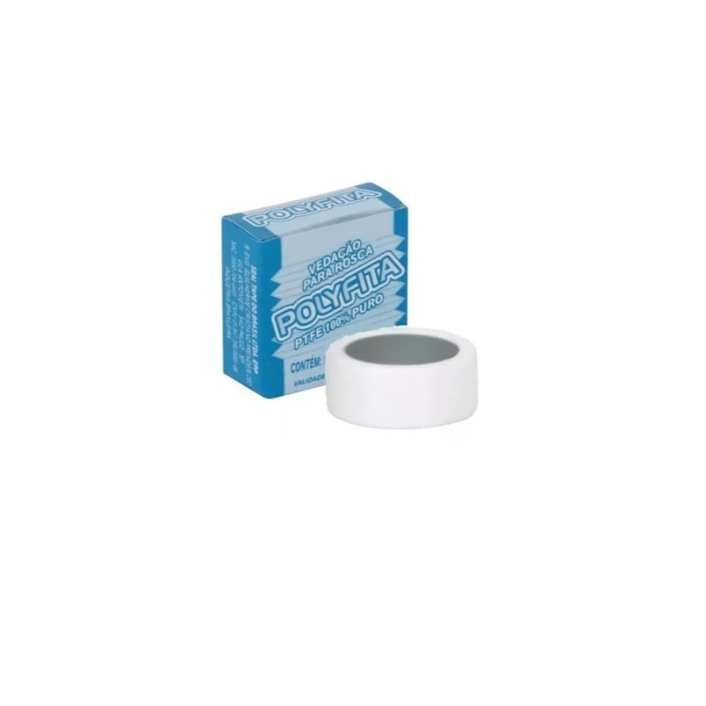 Kit 10 Fita Veda Rosca Polyfita 18mm 10