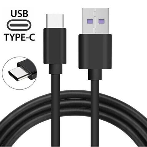 Cabo USB 25w Turbo V8 ou Tipo C Fast charge