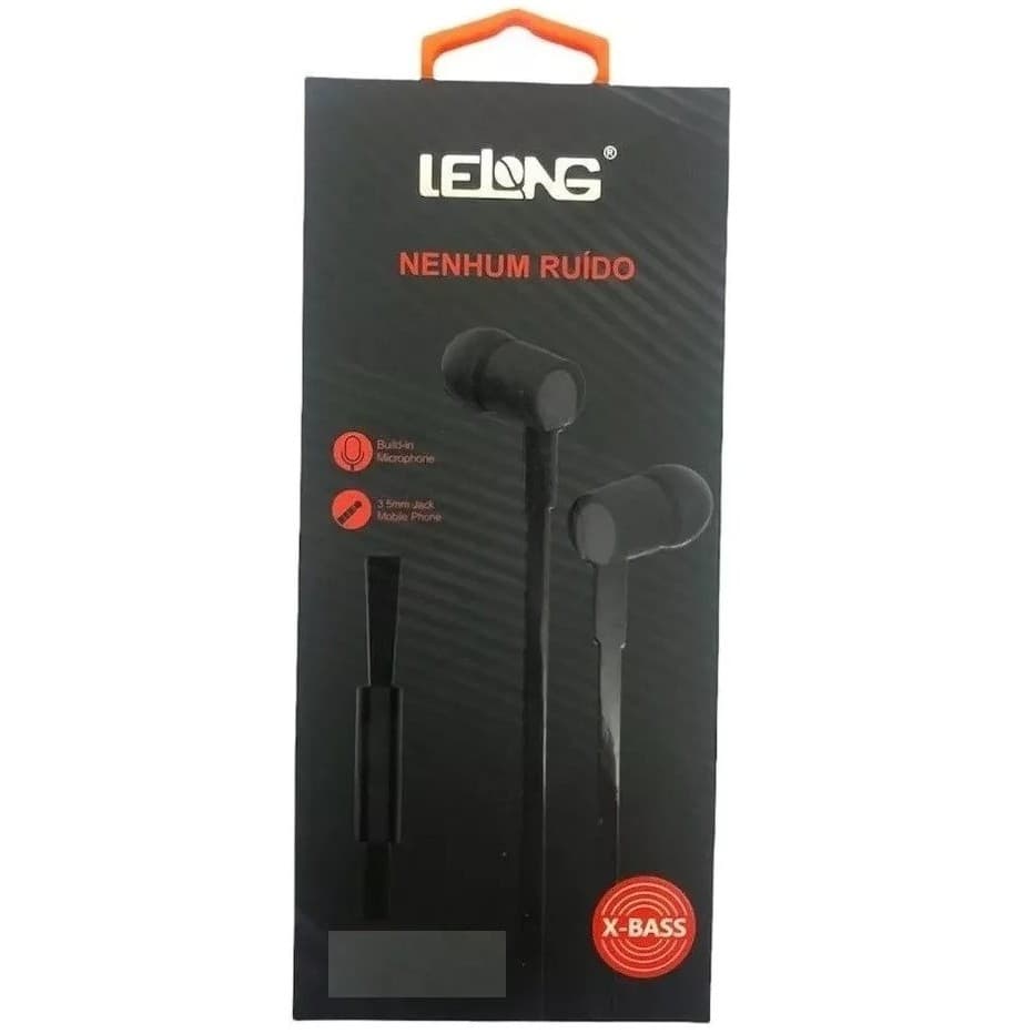 Fone de Ouvido Sem Ruído Lelong LE-0201