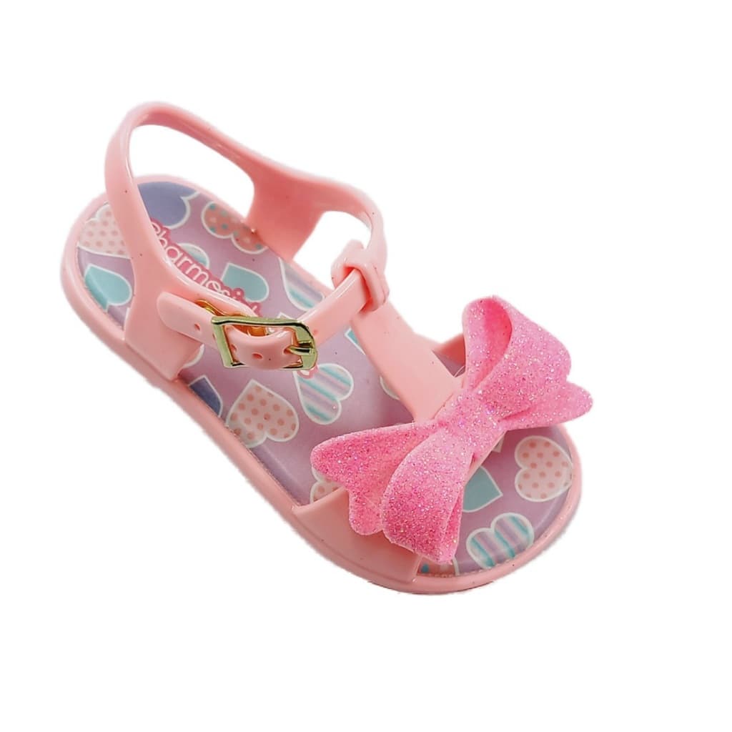 Sandalia Bebe Infantil Para Menina Charmosinha chic laço
