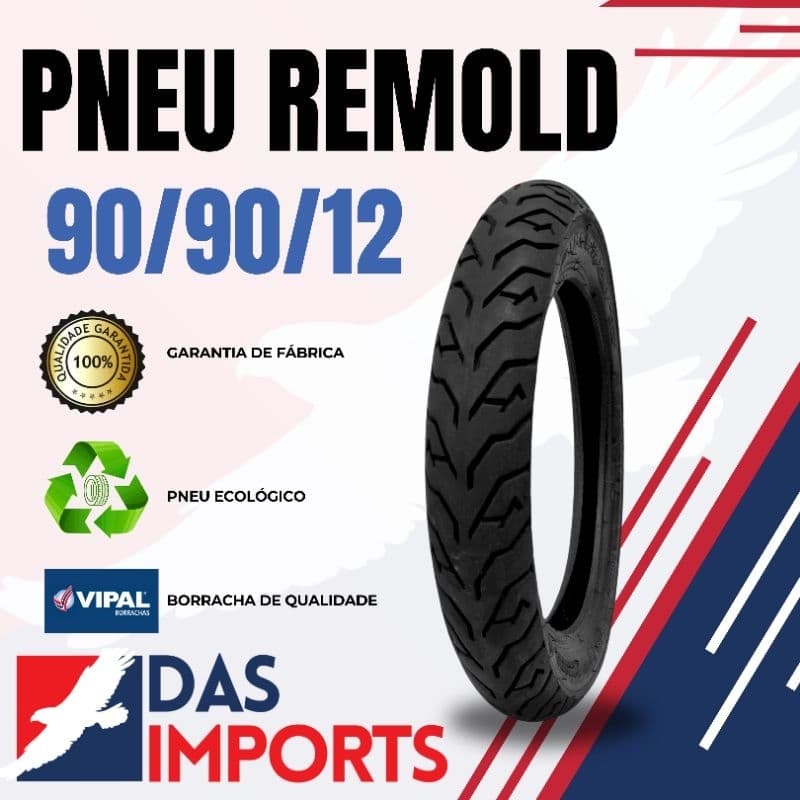 Pneu Honda Lead 90/90/12 Roadwell Dianteiro