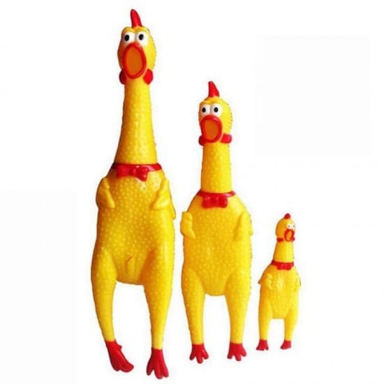 BRINQUEDO MORDEDOR FRANGO ROCO P/CÃES
