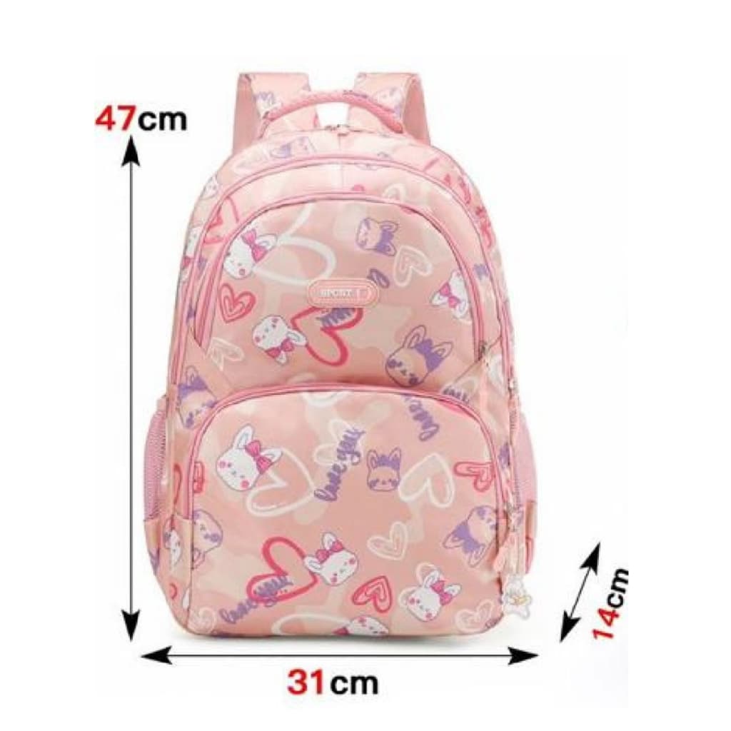 Mochila Feminina Escolar Organizadora Reforçada Impermeável