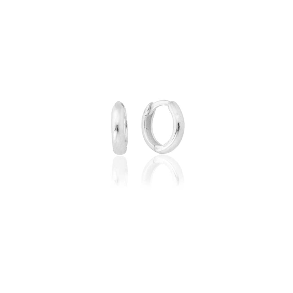 Brinco Argola Lisa Prata 925 NG0900 - 10mm