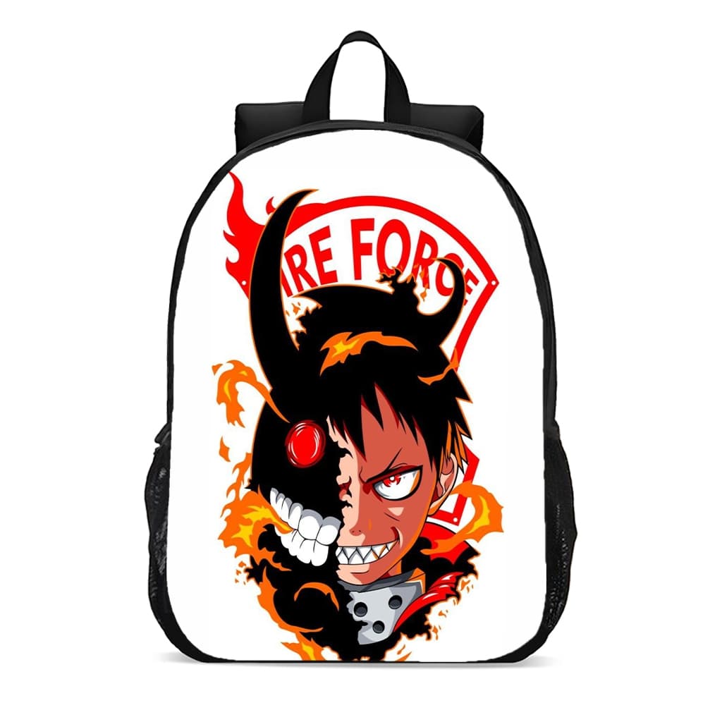 Mochila Escolar Infantil Juvenil fire force one piece novidade promoção