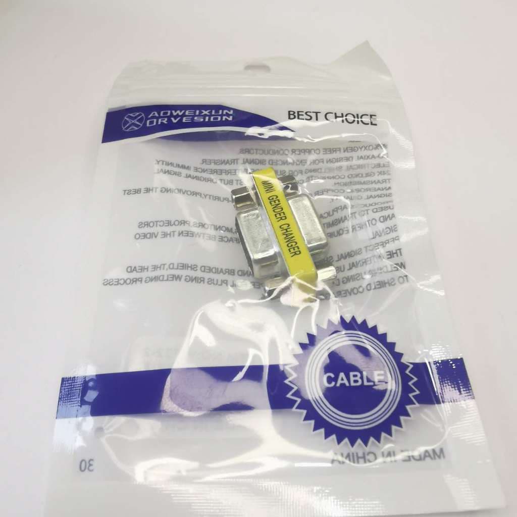 Db9/db15 mini adaptador rs232 com d-sub do cambiador ,15pin da tomada de vga