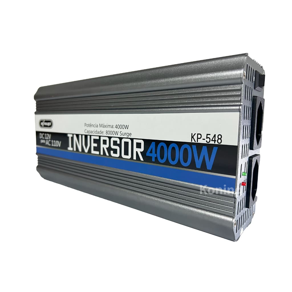 Inversor De Tensão 12v 110v 4000w Conversor Transformador