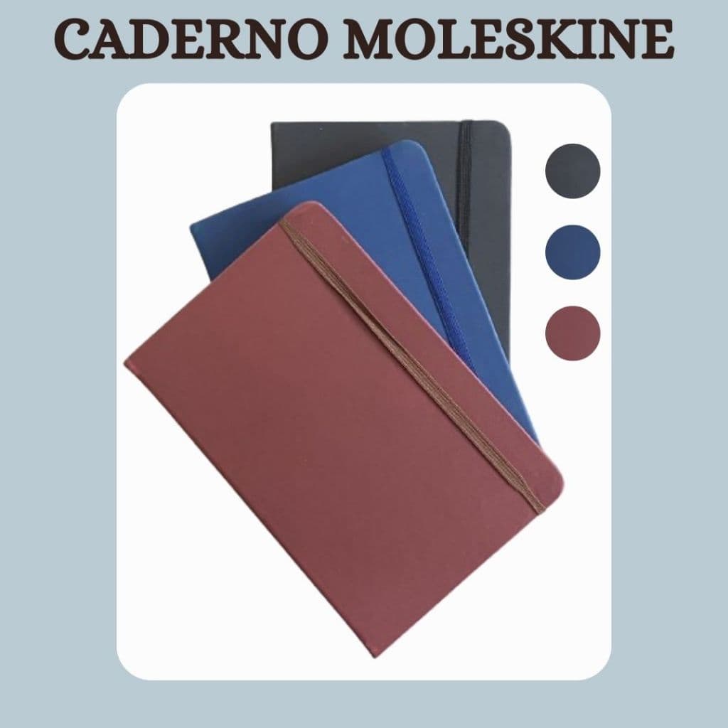 Caderno Moleskine Sem Pauta 21x14cm