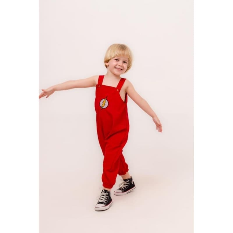 Macacão temático unissex / macacão masculino/ macacão feminino/ macacão jogger/ macacão bordado/ MACACÃO FLASH