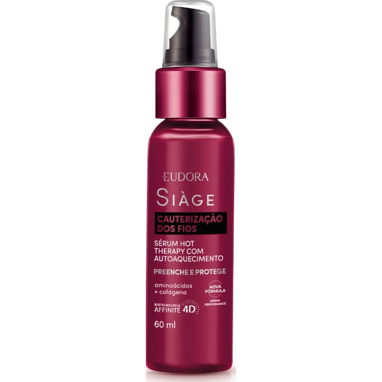 Sérum Capilar Siàge Hot Therapy Cauterização dos Fios 60ml