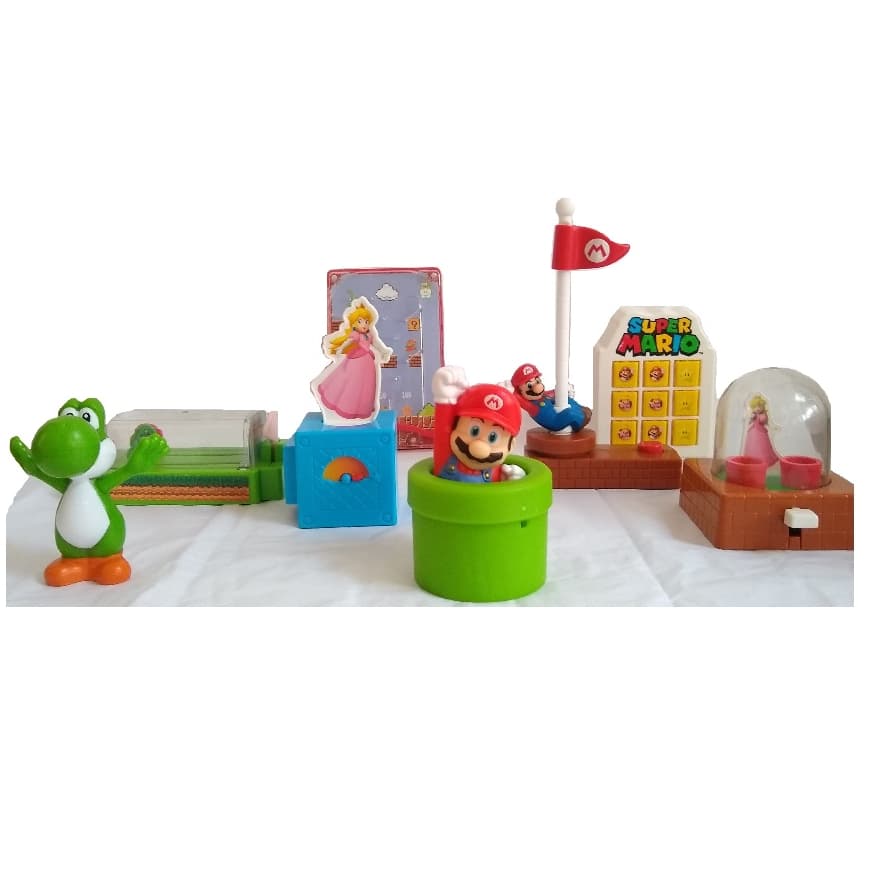 Bonecos Mario Bros - Boneco Mario Bros Coleção - Colecionador Bonecos Mc Donalds 2018 2019 2022