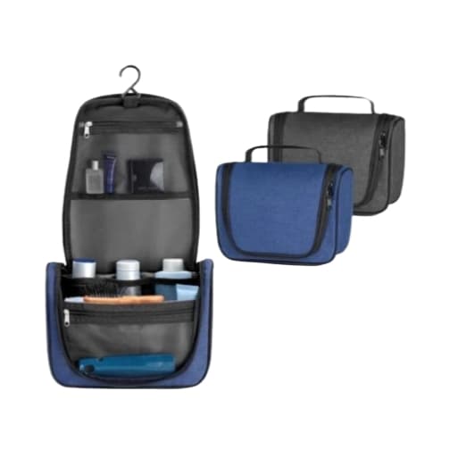 Necessaire Masculina Feminina Viagem Cabide Em Metal e Divisórias