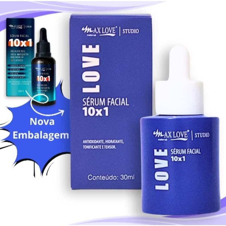 Sérum 10 em 1 Max Love 30ml