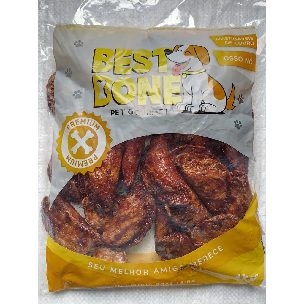 Osso P/cães Fantasia Pastel Pacote 1Kg - Best Bone