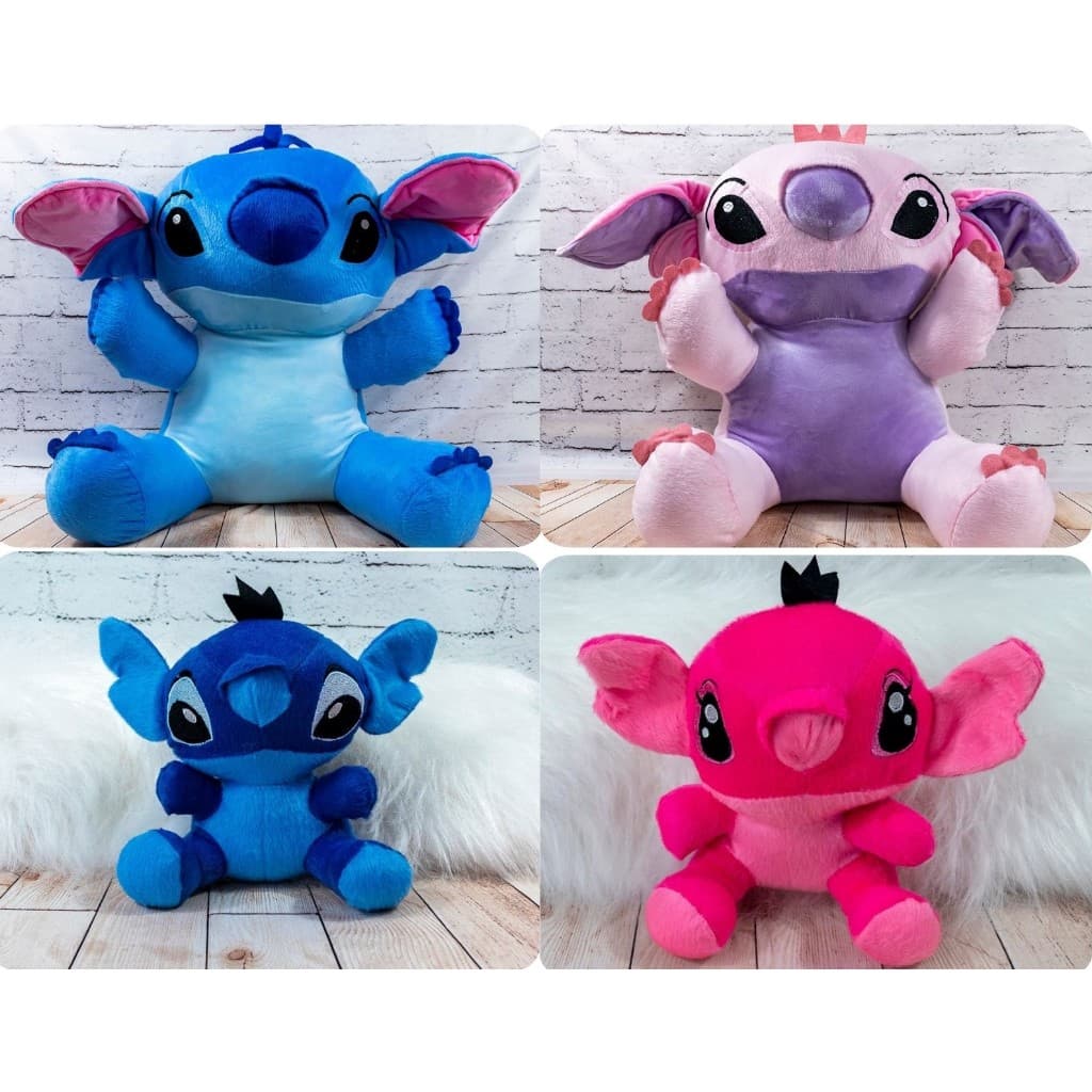 Pelúcias Stitch - duas opções de cores e tamanhos